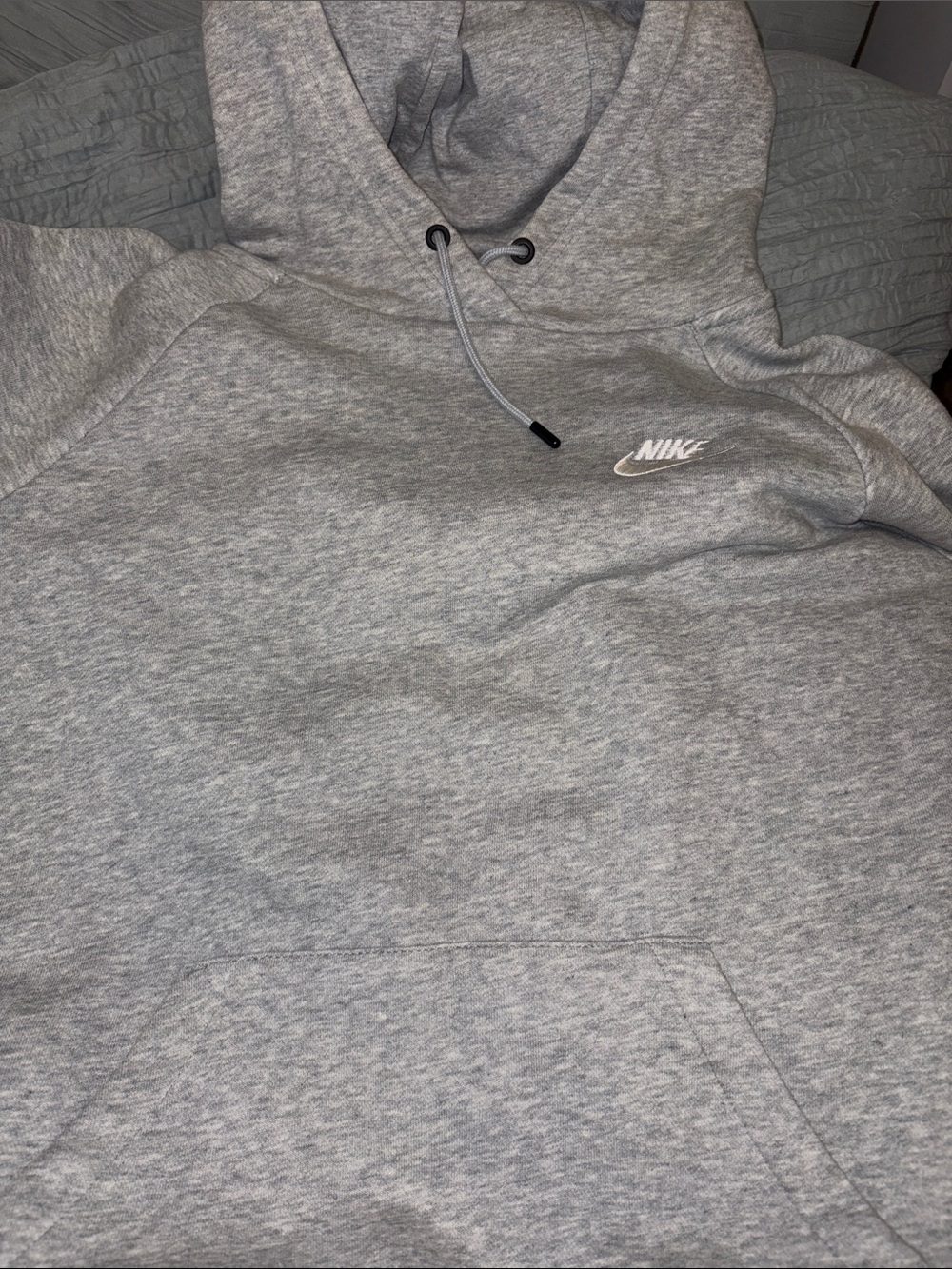 Nike Women’s Gray Heather Pullover Hoodie